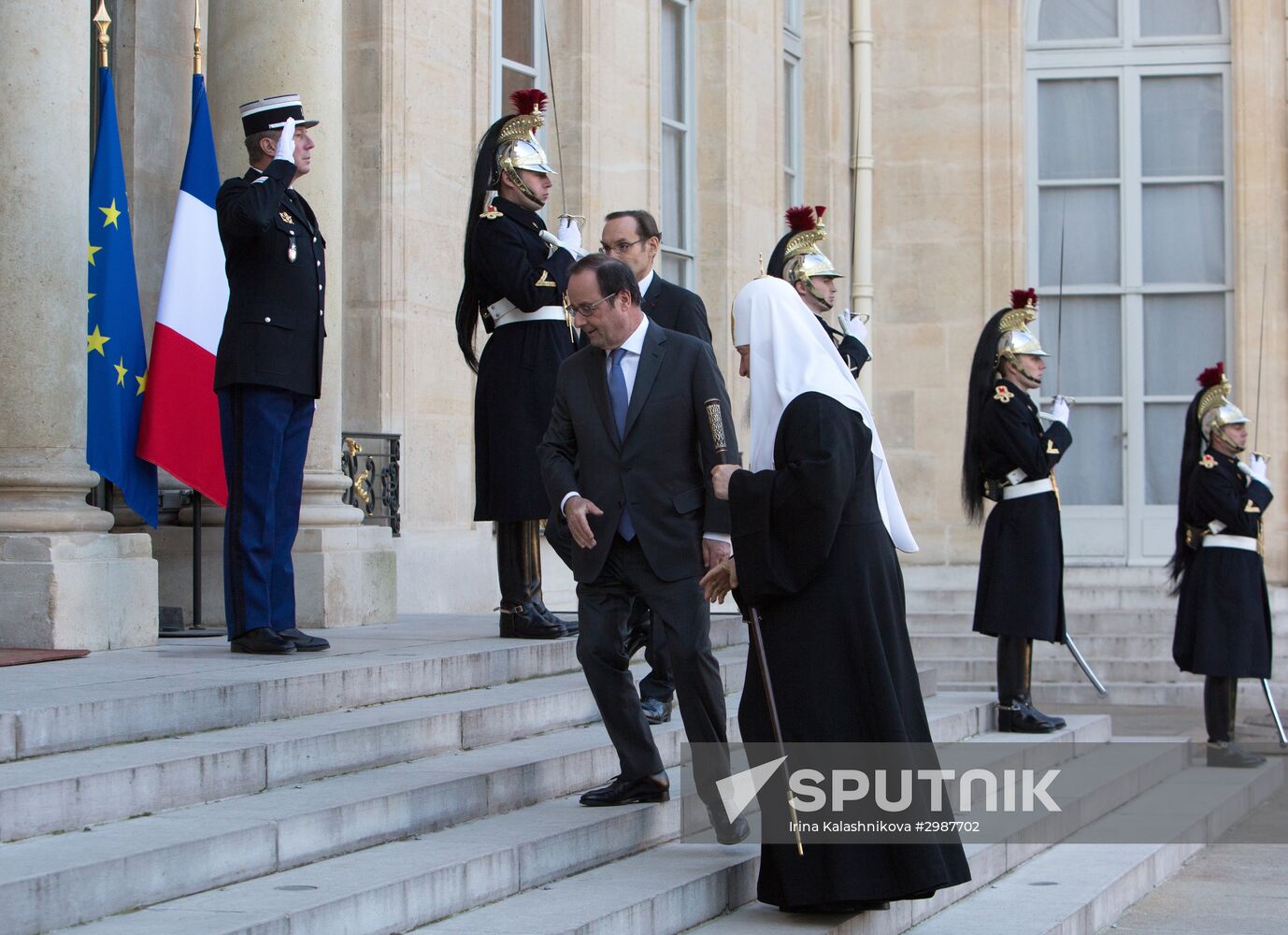 Patriarch Kirill visits Paris