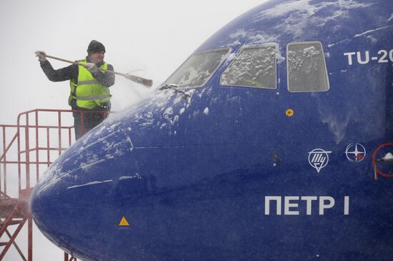 Russian Post's airplanes presented