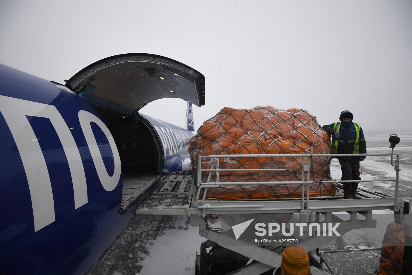 Russian Post's airplanes presented