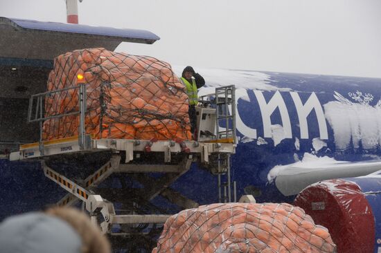 Russian Post's airplanes presented
