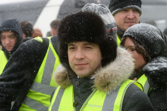 Russian Post's airplanes presented