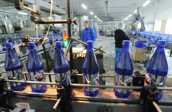 Production of soft drinks and beer in Chita