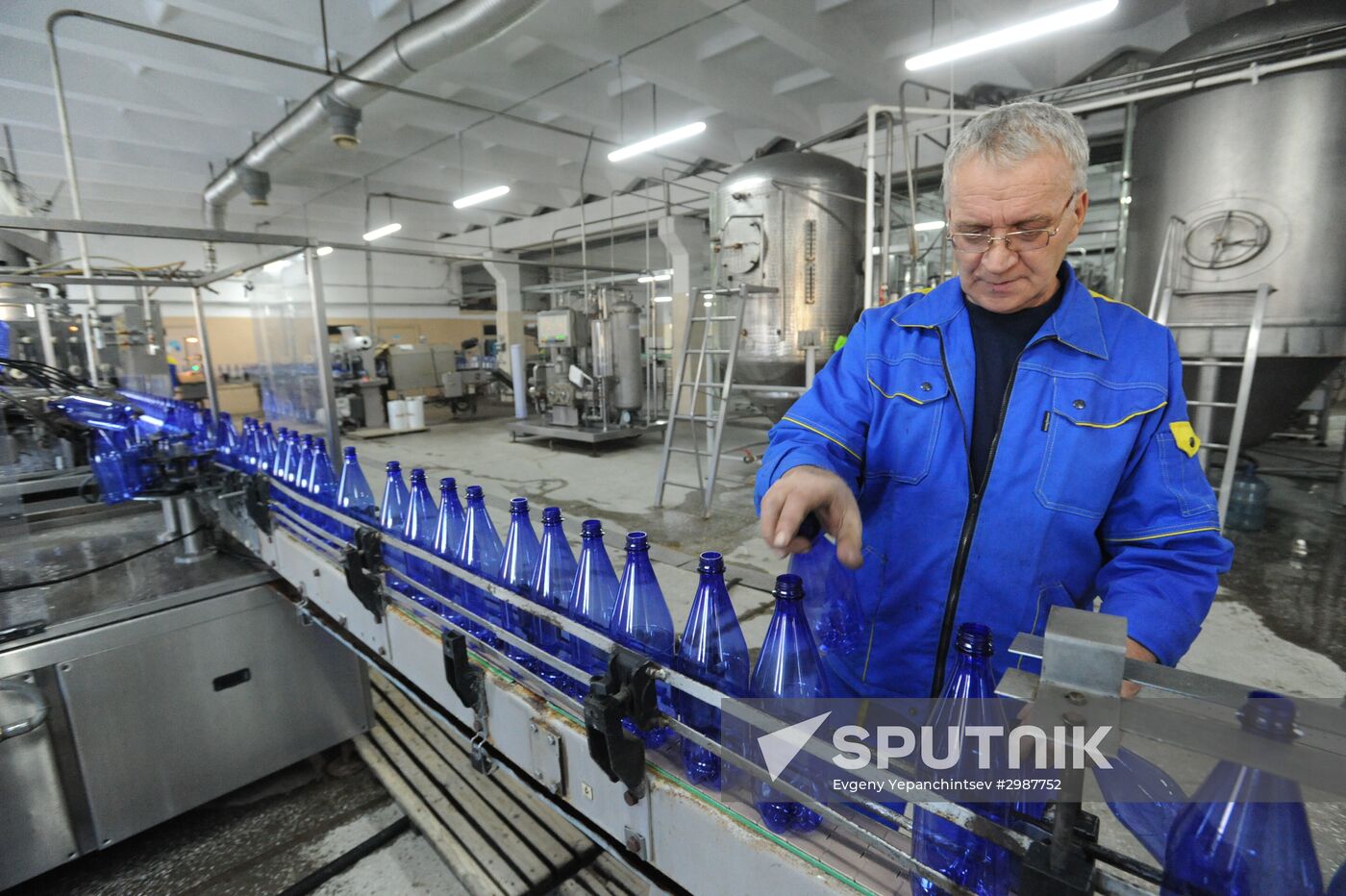 Production of soft drinks and beer in Chita