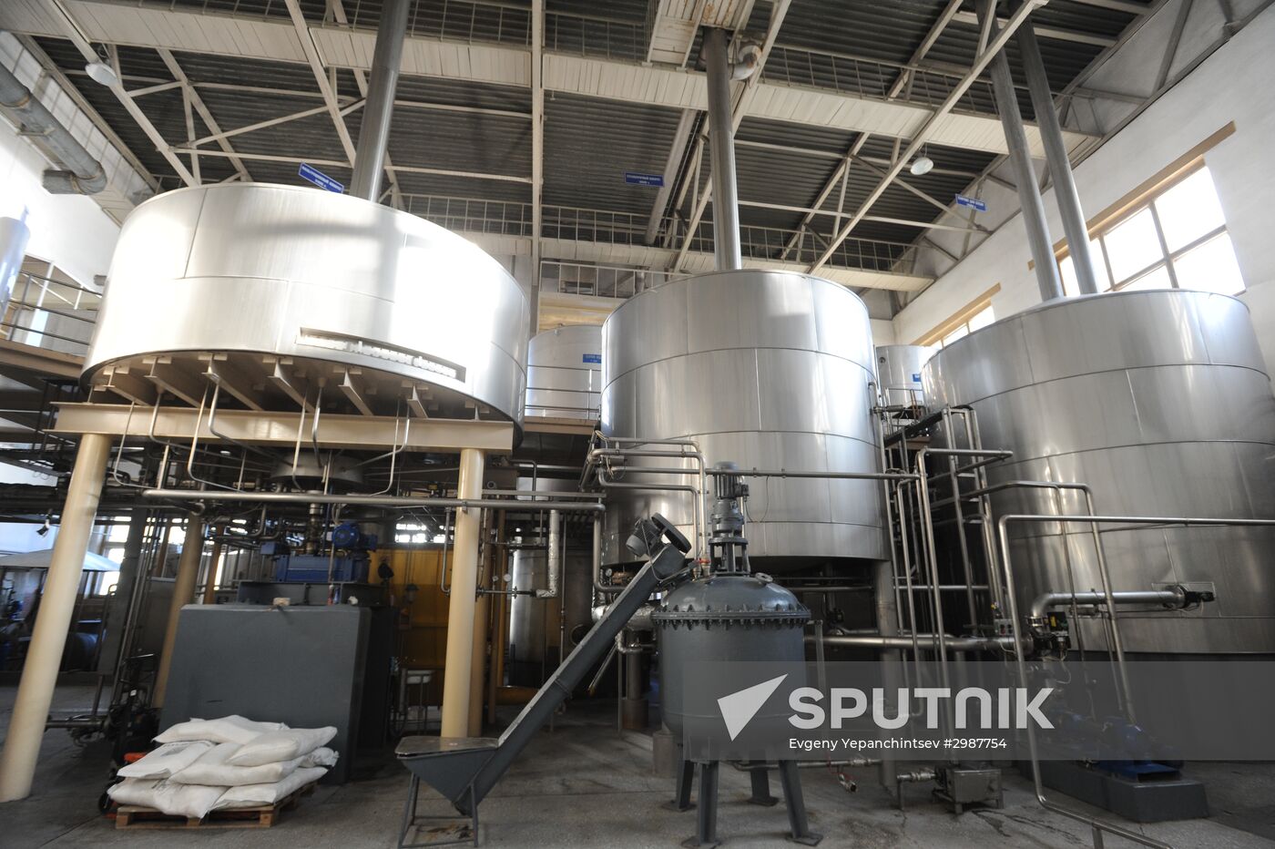 Production of soft drinks and beer in Chita