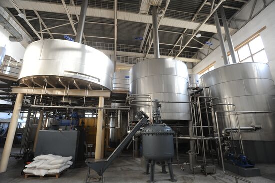 Production of soft drinks and beer in Chita