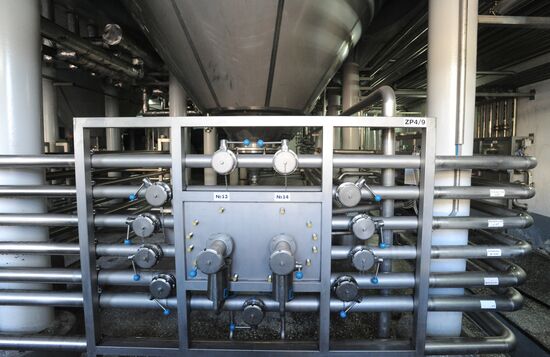 Production of soft drinks and beer in Chita