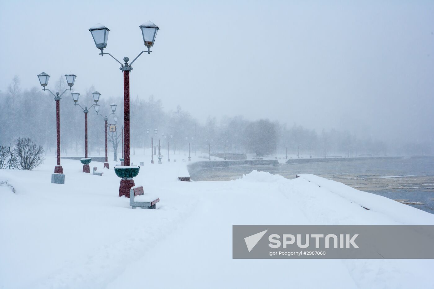 Winter in Petrozavodsk