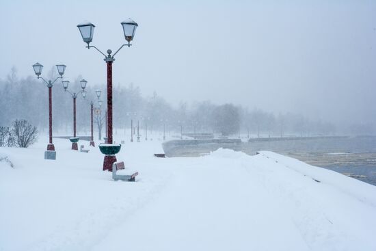 Winter in Petrozavodsk