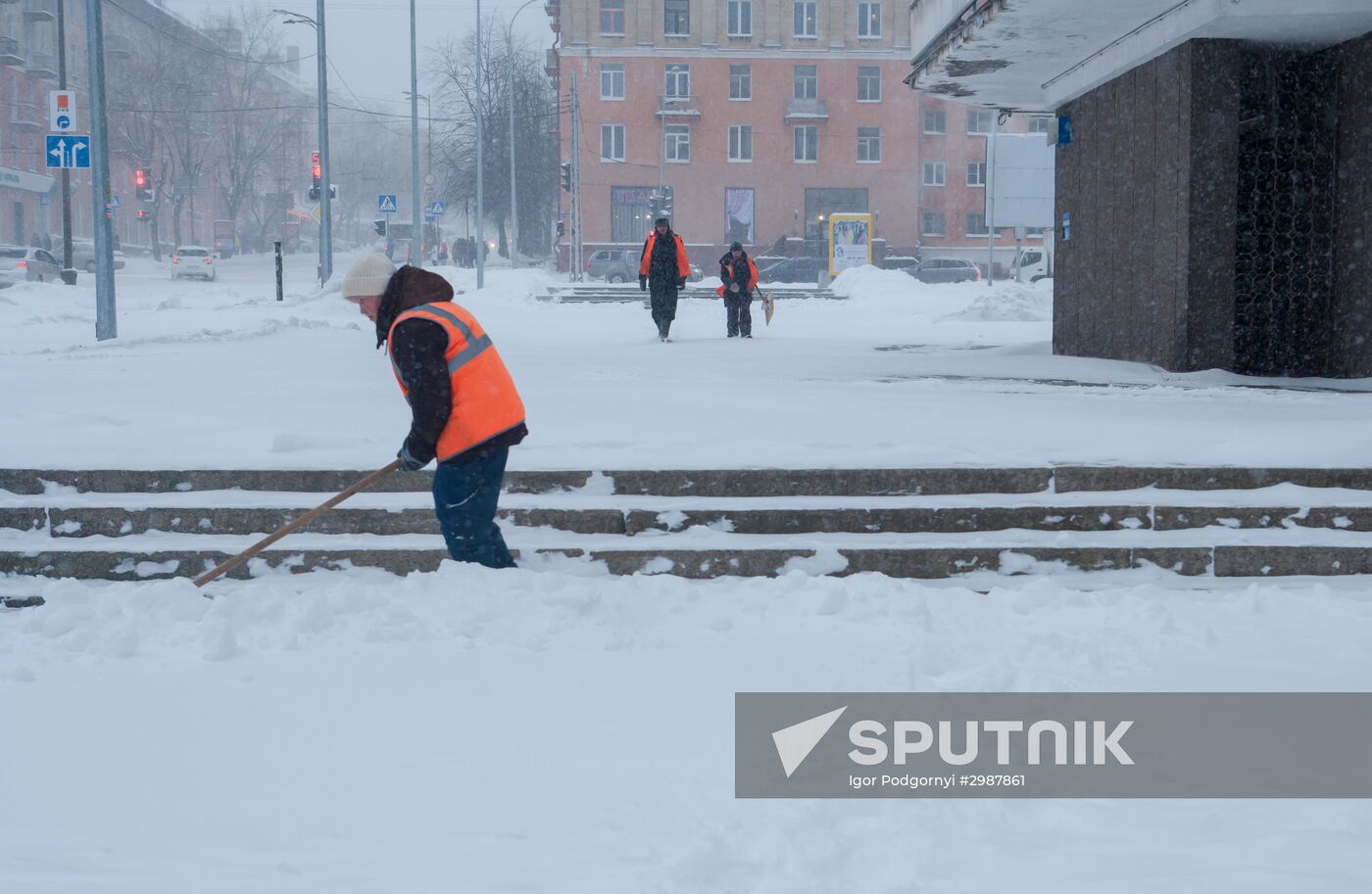 Winter in Petrozavodsk