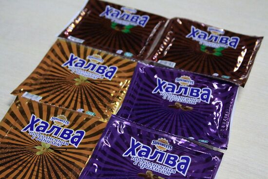 Opening halvah-produciton shop in Donetsk