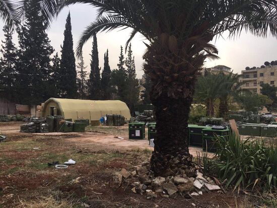 Russian defense ministry's mobile hospital in Aleppo comes under gunfire attack
