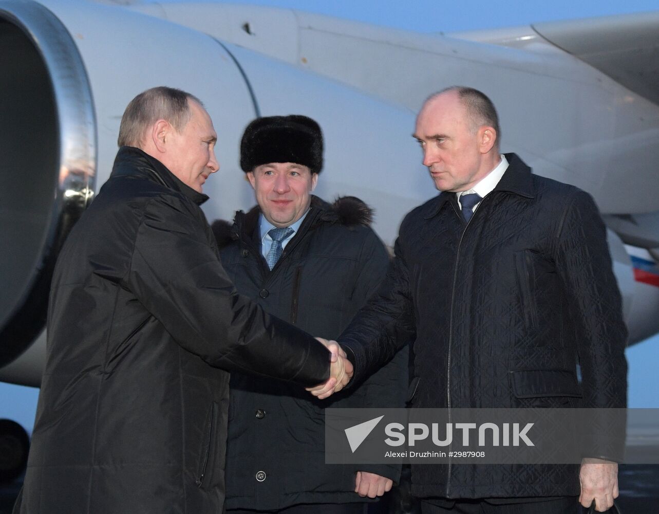 President Vladimir Putin visits Chelyabinsk Region