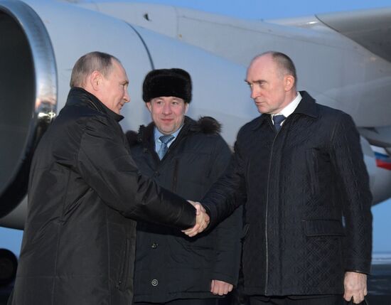 President Vladimir Putin visits Chelyabinsk Region