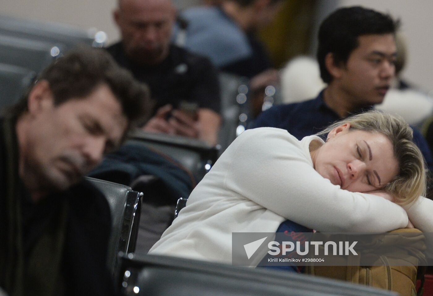 Delayed flights in Sheremetyevo airport