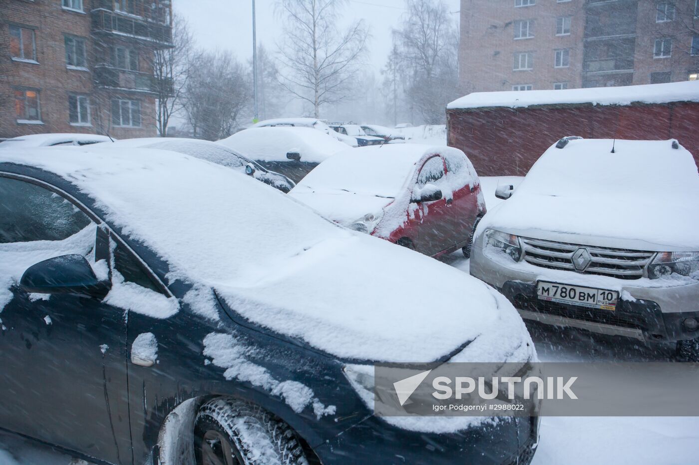 Winter in Petrozavodsk