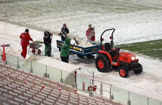 Football. Russian Premier League. Spartak vs. Rubin
