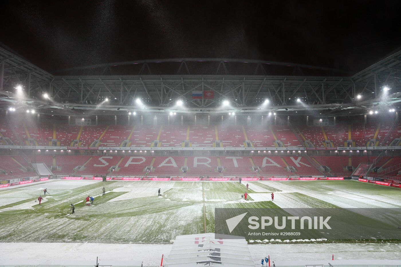 Football. Russian Premier League. Spartak vs. Rubin