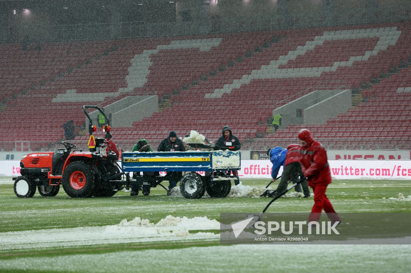 Football. Russian Premier League. Spartak vs. Rubin