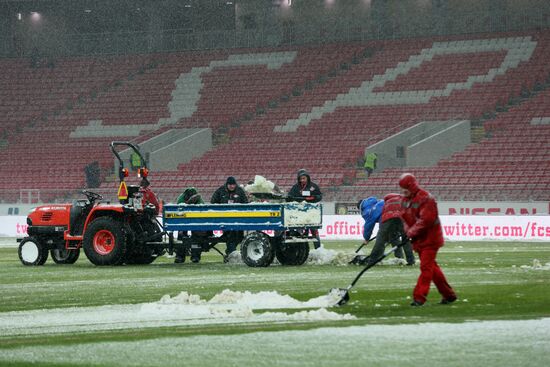 Football. Russian Premier League. Spartak vs. Rubin