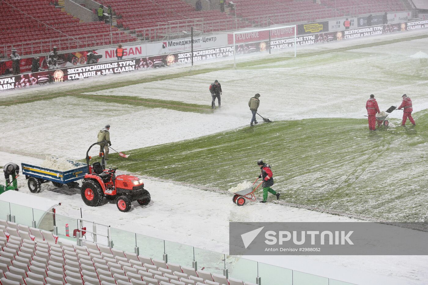 Football. Russian Premier League. Spartak vs. Rubin