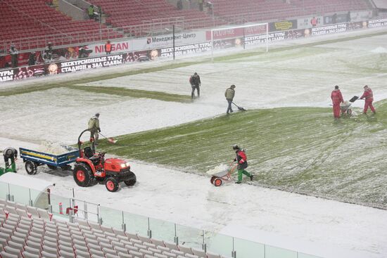 Football. Russian Premier League. Spartak vs. Rubin