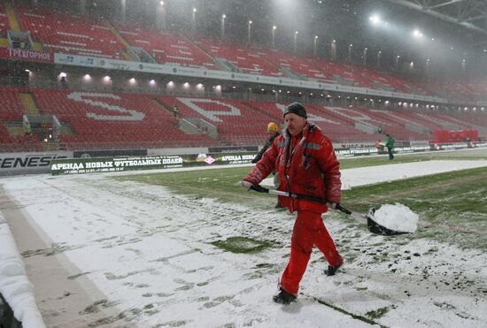 Football. Russian Premier League. Spartak vs. Rubin