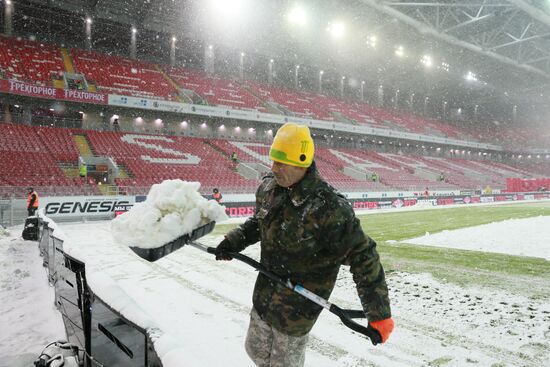 Football. Russian Premier League. Spartak vs. Rubin