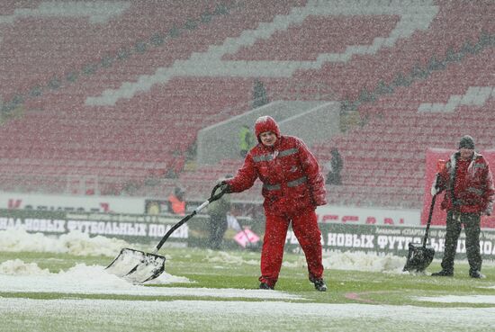 Football. Russian Premier League. Spartak vs. Rubin
