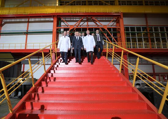 President Vladimir Putin visits Chelyabinsk Region