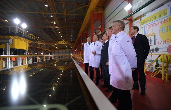 President Vladimir Putin visits Chelyabinsk Region