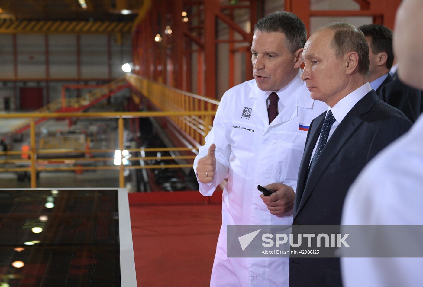 President Vladimir Putin visits Chelyabinsk Region