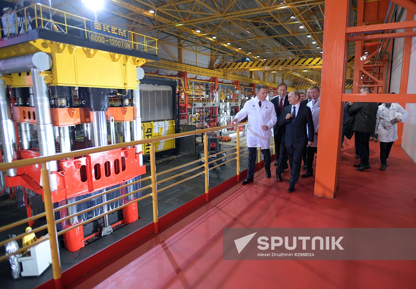 President Vladimir Putin visits Chelyabinsk Region