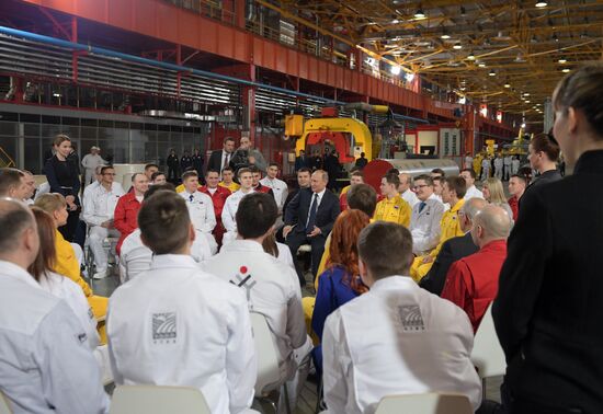 President Vladimir Putin visits Chelyabinsk Region