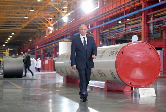 President Vladimir Putin visits Chelyabinsk Region