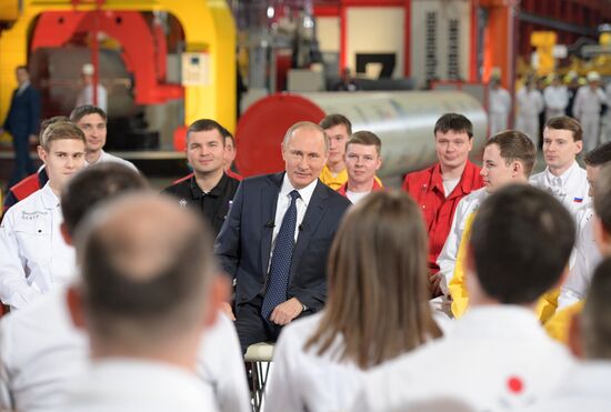 President Vladimir Putin visits Chelyabinsk Region
