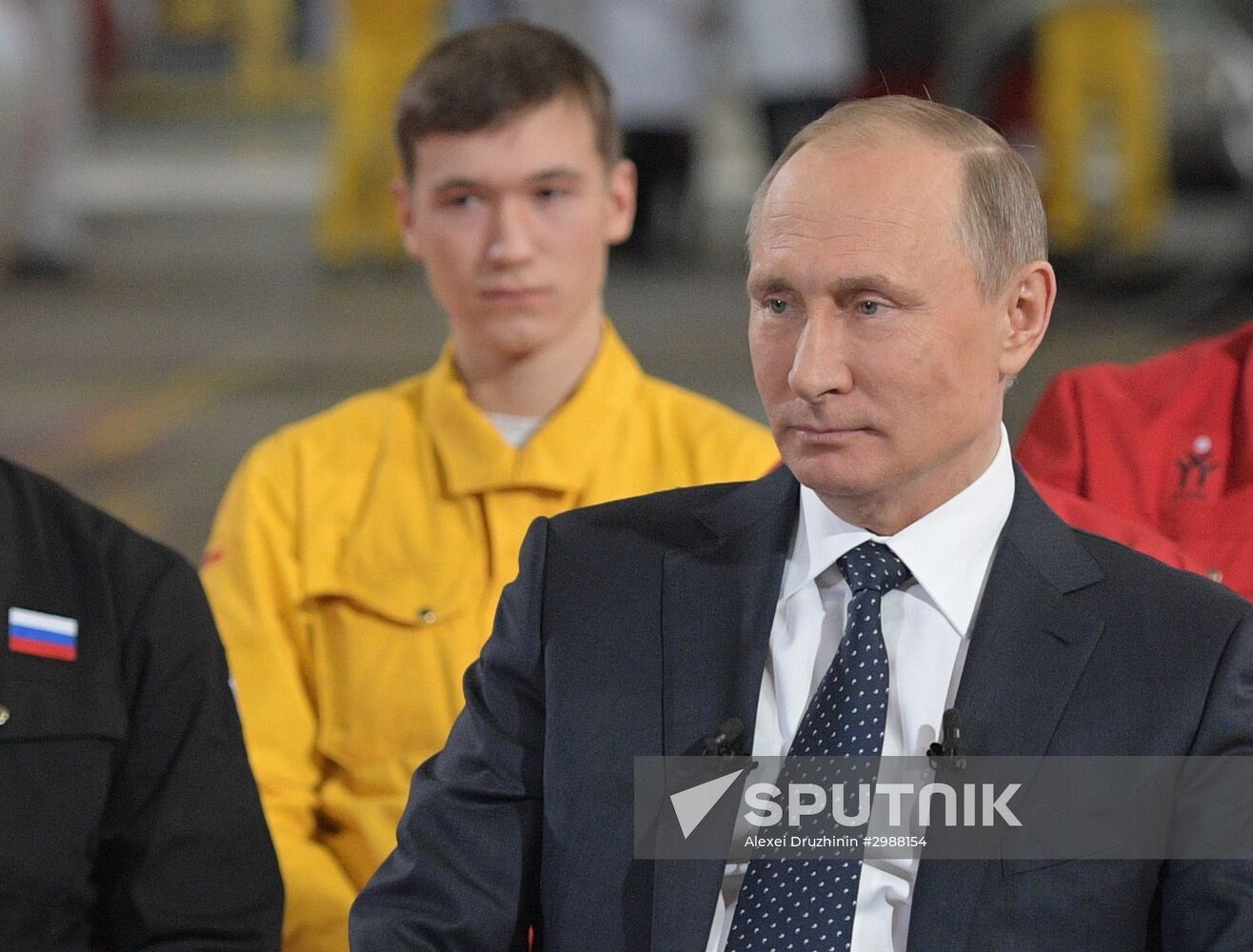 President Vladimir Putin visits Chelyabinsk Region