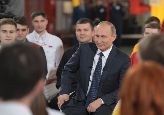 President Vladimir Putin visits Chelyabinsk Region