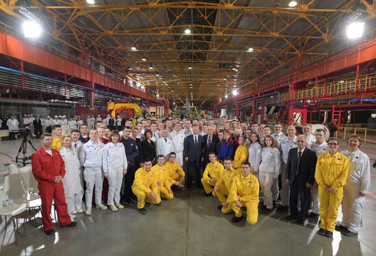 President Vladimir Putin visits Chelyabinsk Region