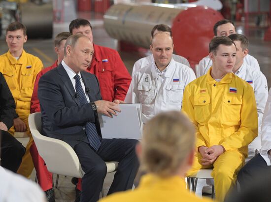 President Vladimir Putin visits Chelyabinsk Region