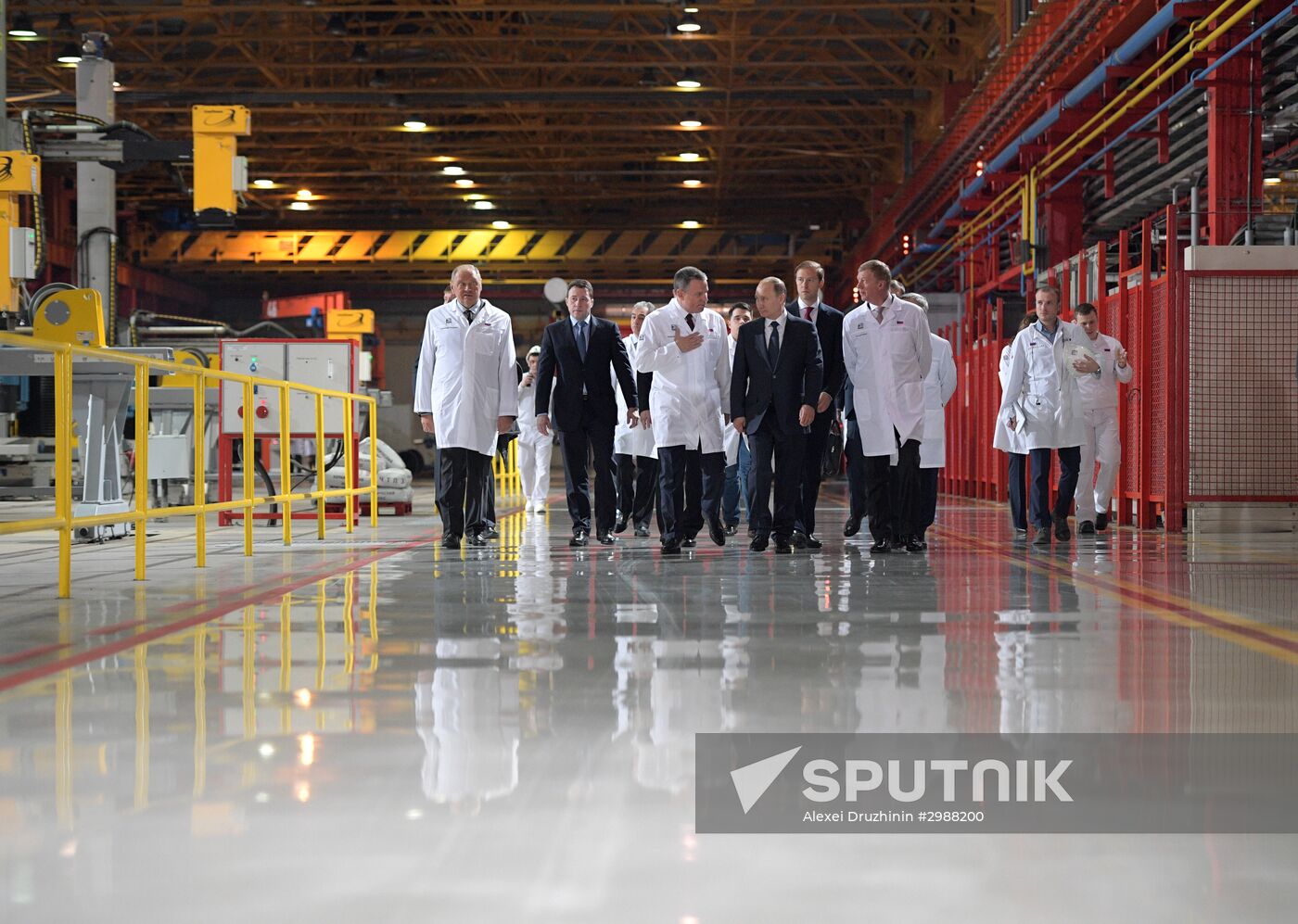President Vladimir Putin visits Chelyabinsk Region