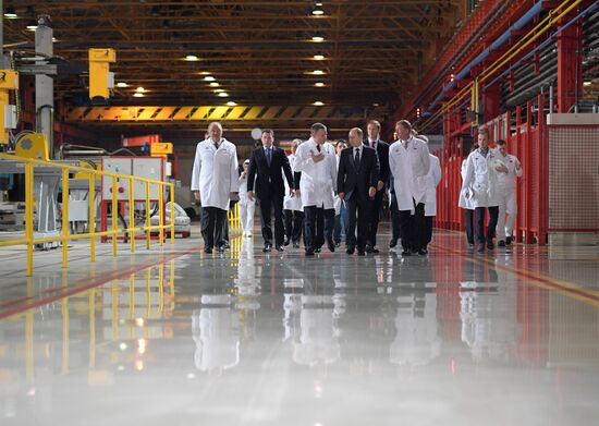 President Vladimir Putin visits Chelyabinsk Region