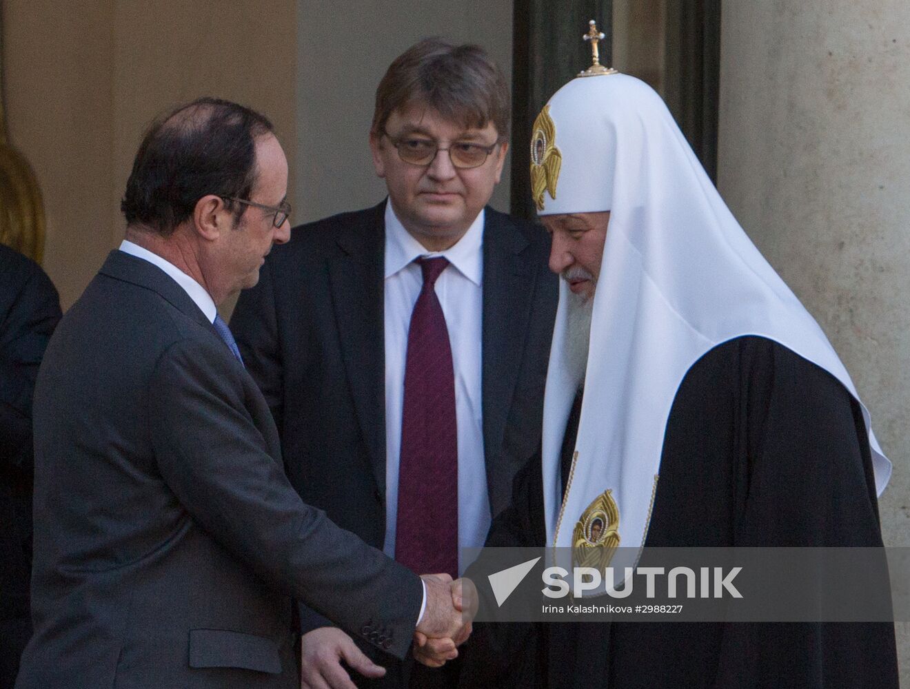 Patriarch Kirill visits Paris