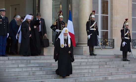 Patriarch Kirill visits Paris