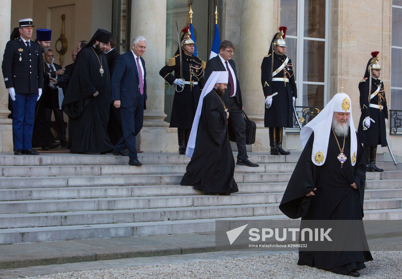 Patriarch Kirill visits Paris