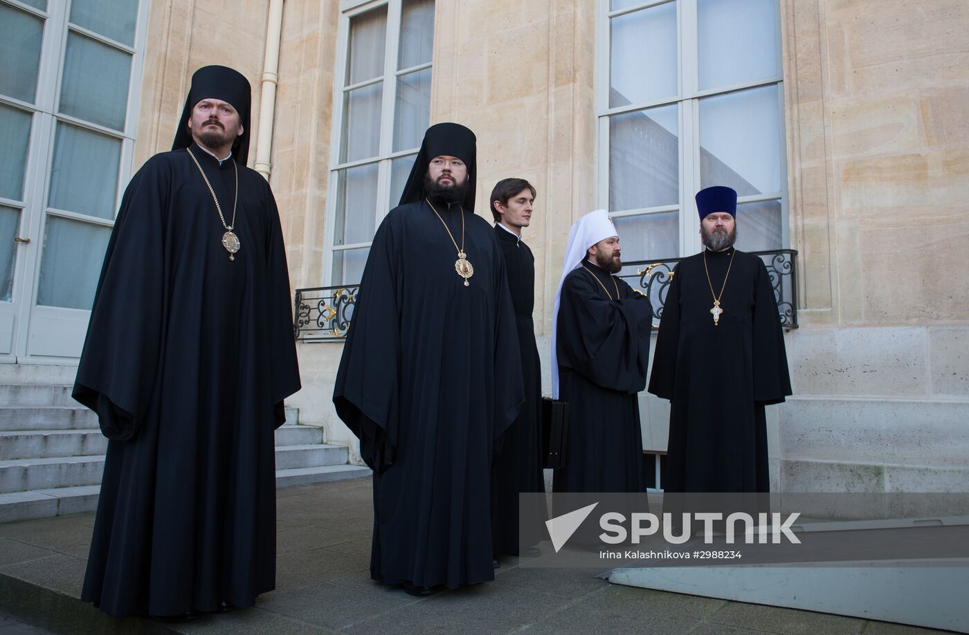 Patriarch Kirill visits Paris