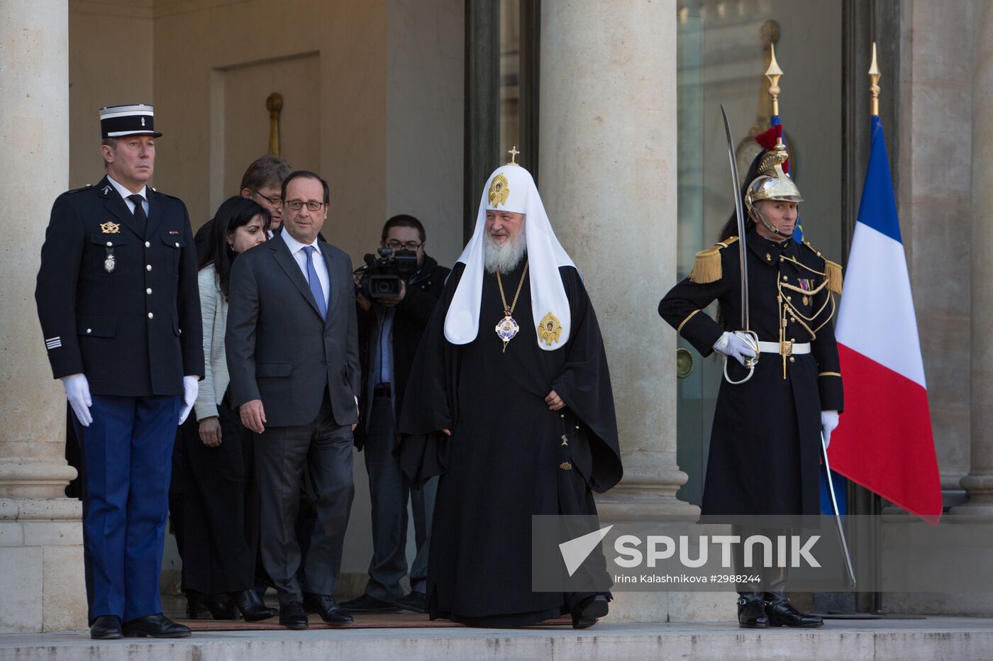 Patriarch Kirill visits Paris