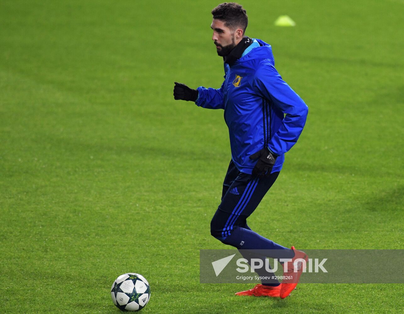 UEFA Champions League. FC Rostov holds training session