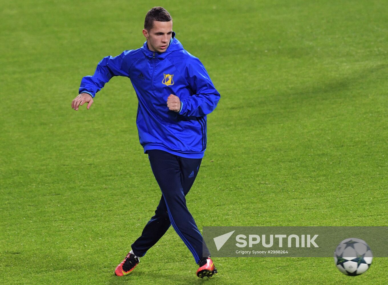 UEFA Champions League. FC Rostov holds training session