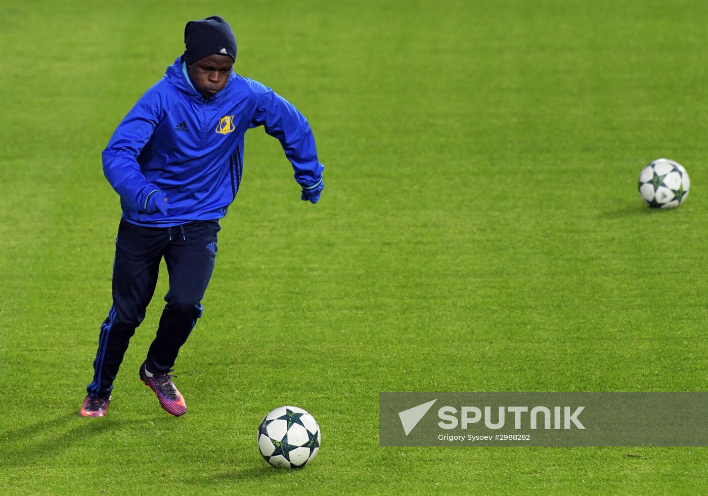 UEFA Champions League. FC Rostov holds training session