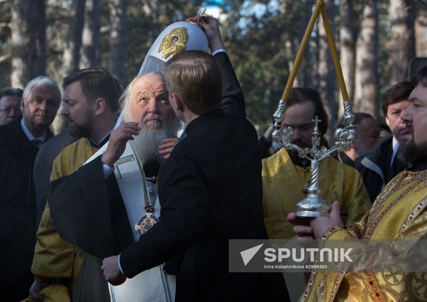 Patriarch Kirill visits Paris